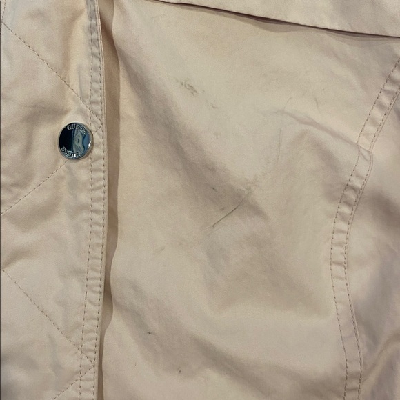 Guess Pink Short Trench Coat - Picture 3 of 3